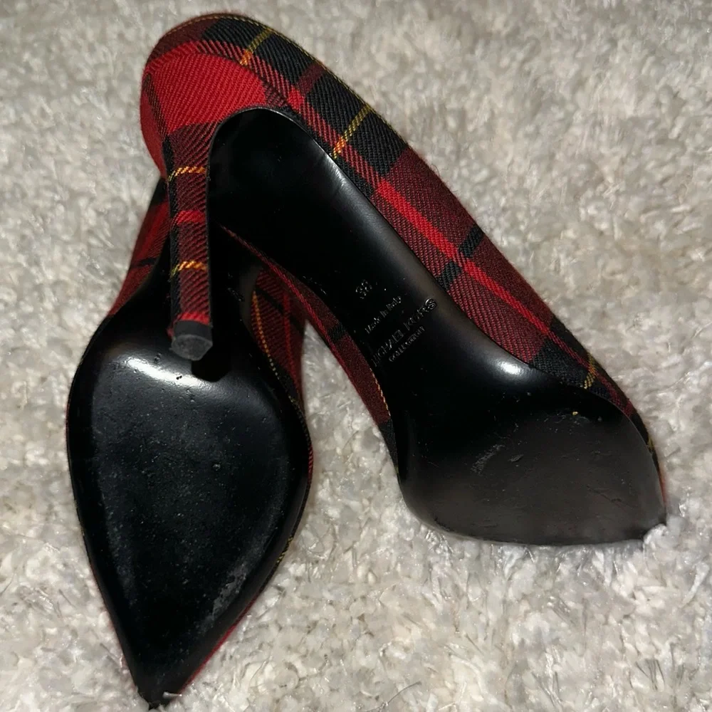 MICHAEL KORS Collection checkered High Heels - 38 (8US) - Picture 6 of 9